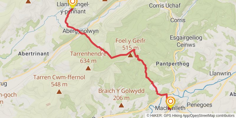 Hope House Way stage 17 Map