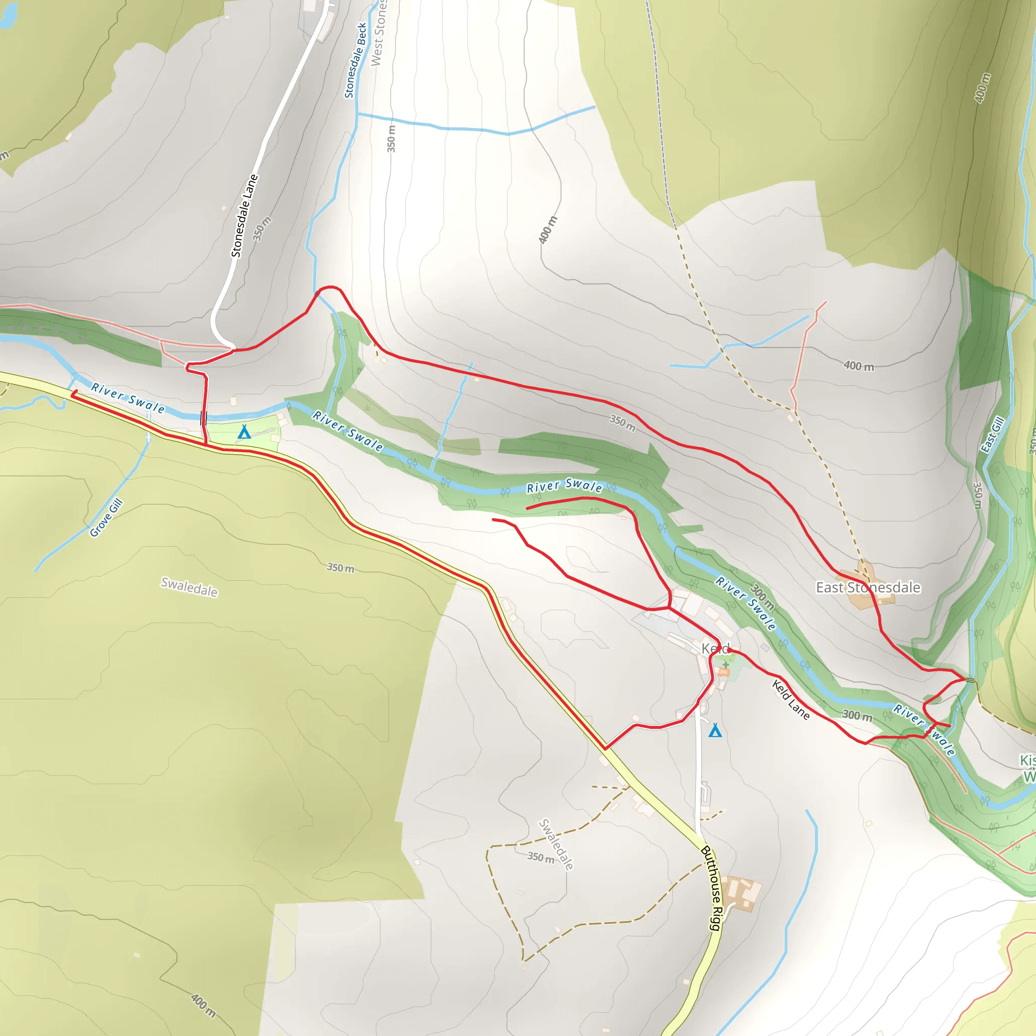 Catrake Force Loop mobile static map