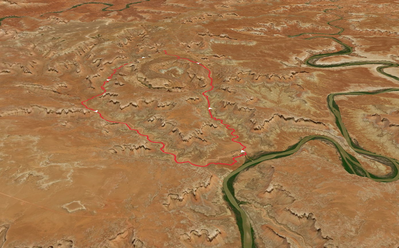 Trail Canyon and Syncline Loop Trail