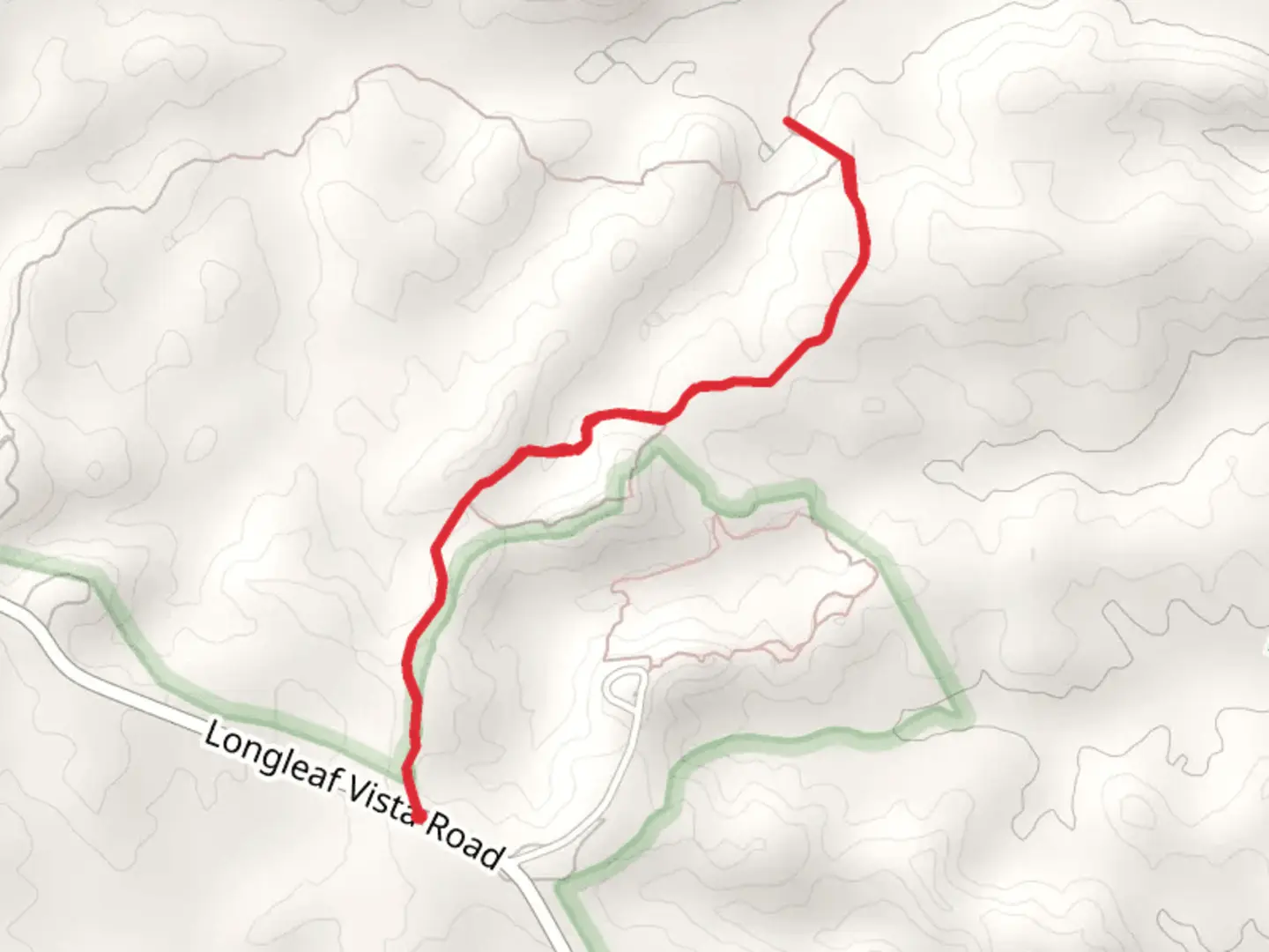 An image depicting the trail Turpentine Hill Trail and its surrounding area.