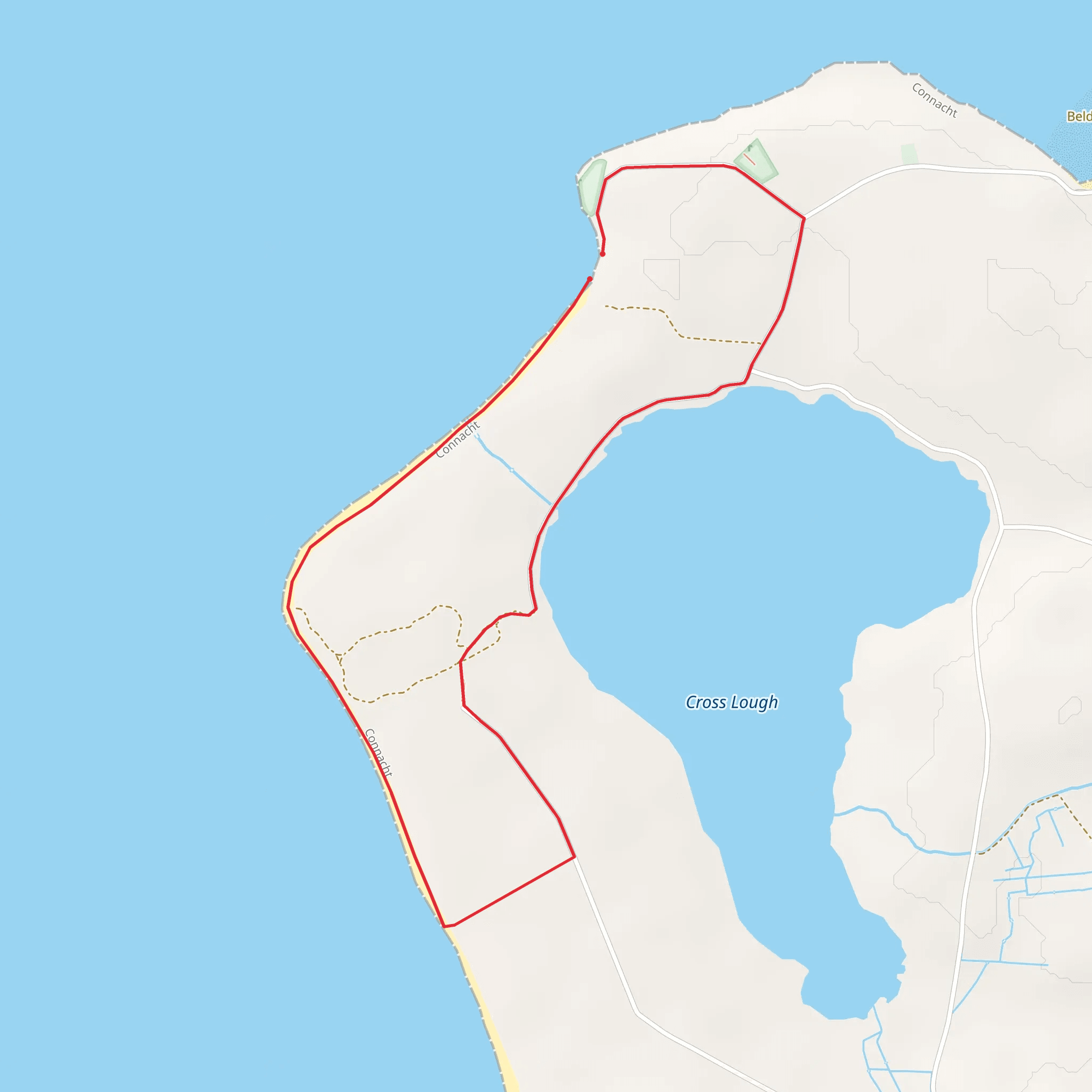Cross - Green Loop mobile static map