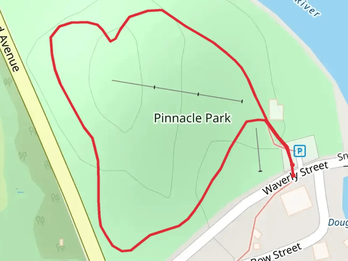 An image depicting the trail Sebasticook River - Waverly Street and its surrounding area.