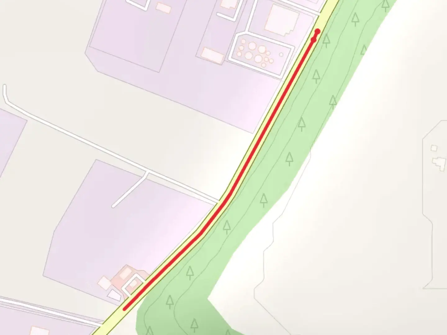 An image depicting the trail New Ross - Kelly's Wood - Lime Kiln Trail and its surrounding area.