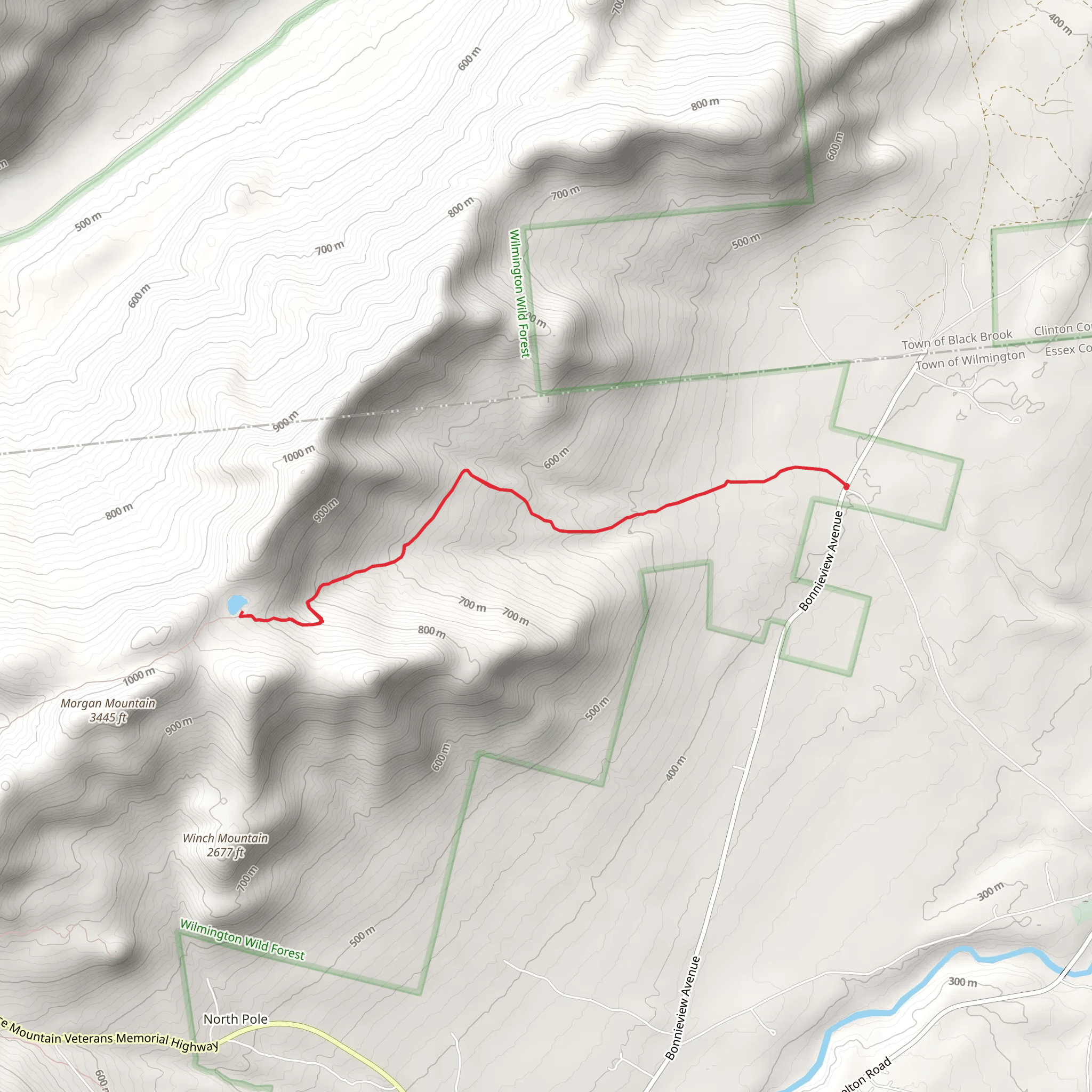 Cooper Kill Pond mobile static map