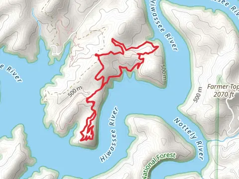 Farmer Top Overlook and Ramsey Bend South A Loop