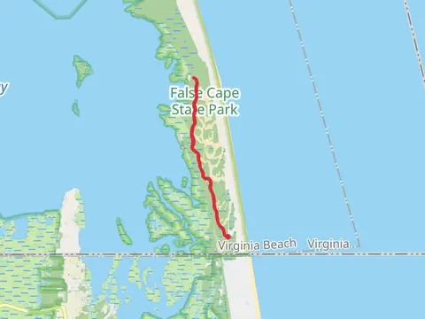 False Cape Interior Trail