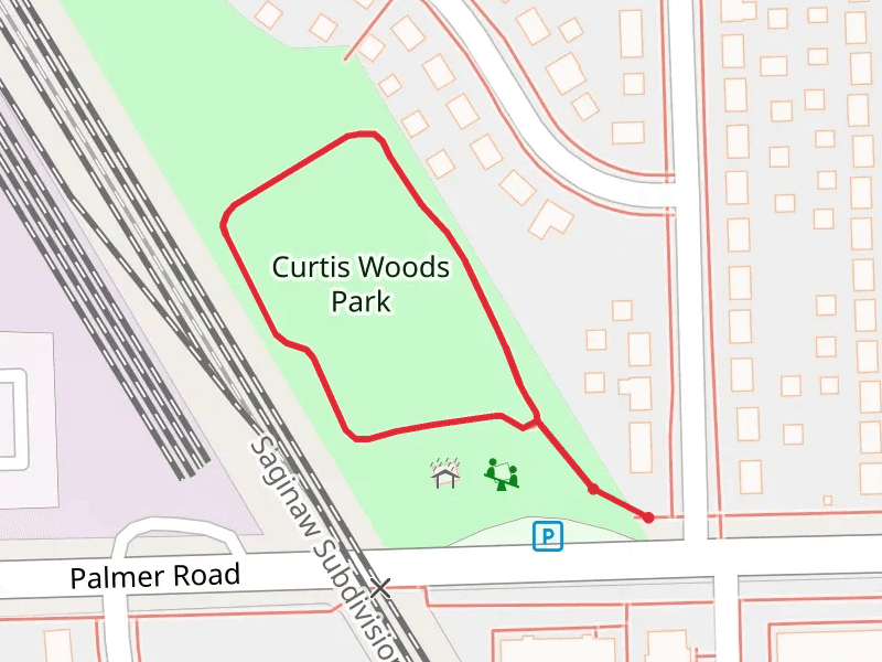 Curtis Woods Park Loop