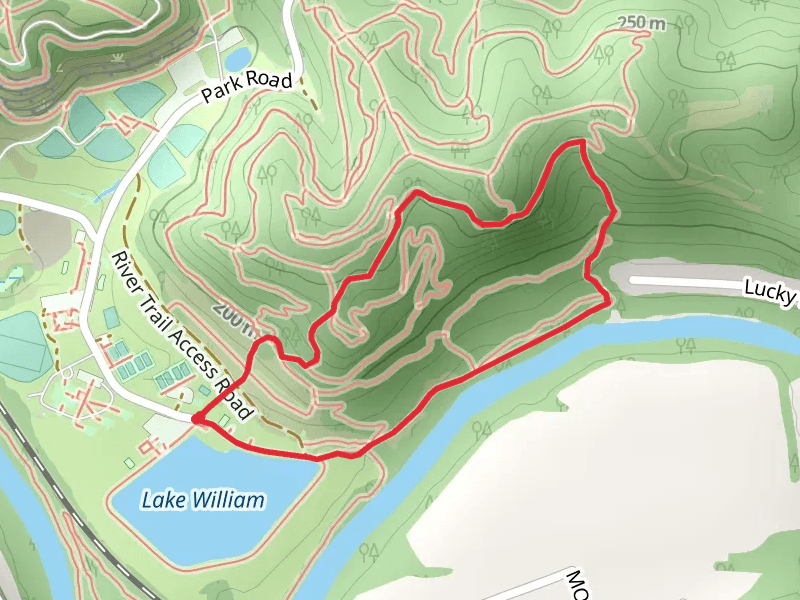 River, TRailer Park and High Mountain Loop Trail