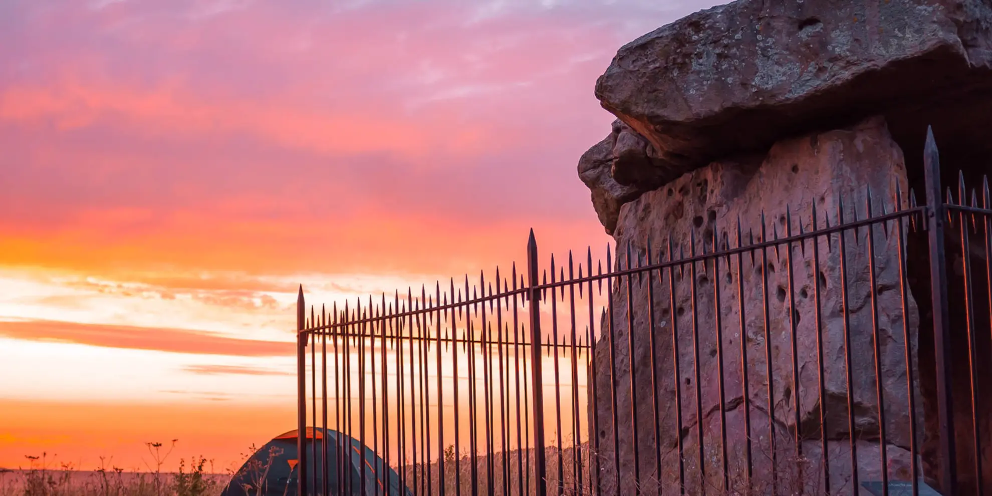An image depicting the trail Blue Bell Hill to Kit's Coty House and its surrounding area.
