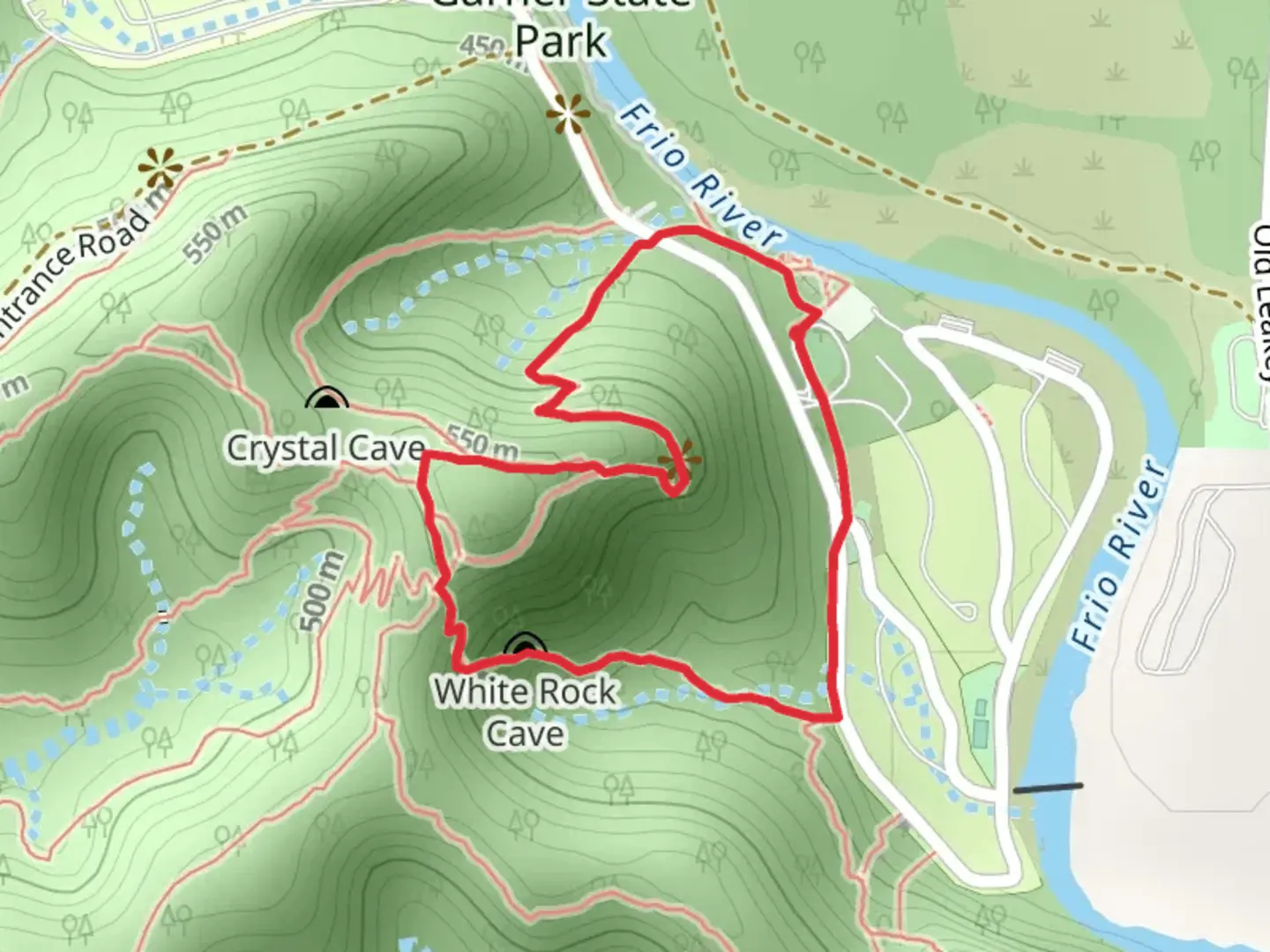 An image depicting the trail Bridges and Bird Loop Trail and its surrounding area.