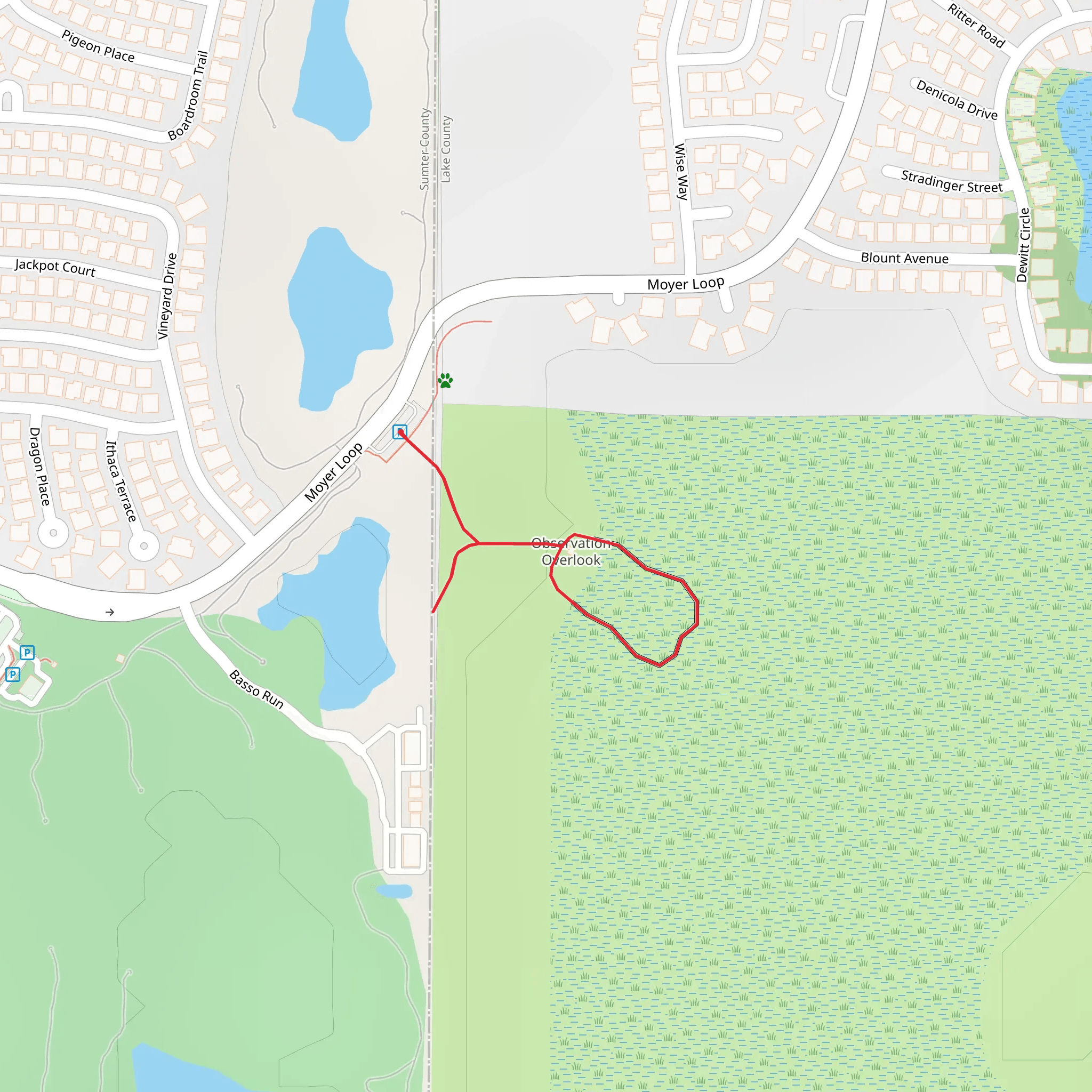 Moyer Loop mobile static map