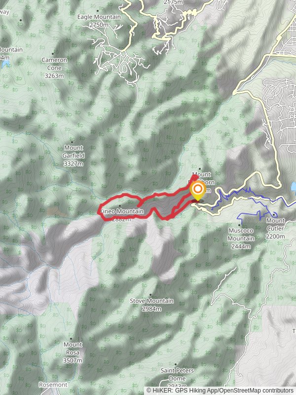 Seven Bridges Trail, Kineo Mountain Trail and Buckhorn Loop Trail