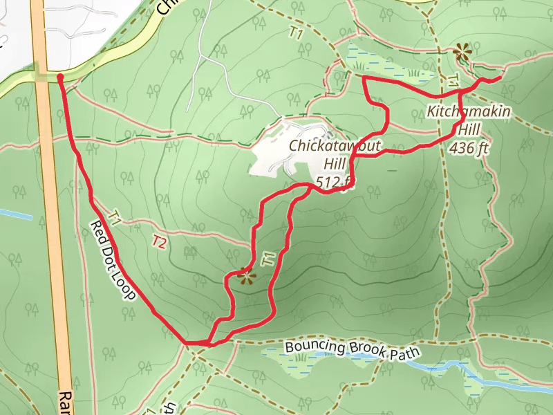 Nahanton Hill, Fenno Peak via Skyline Trail