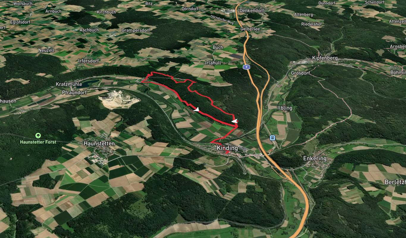 Altes Holz, Hubertusfelsen and Langfelsen Loop
