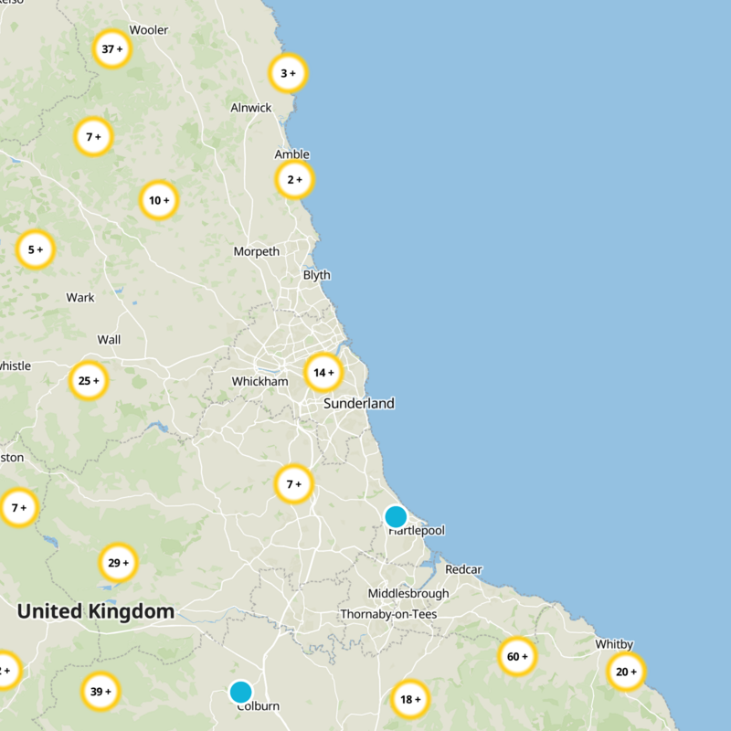 South Tyneside Static Map