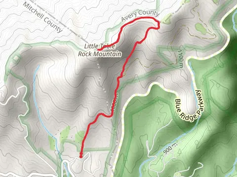 Little Table Rock Mountain Trail