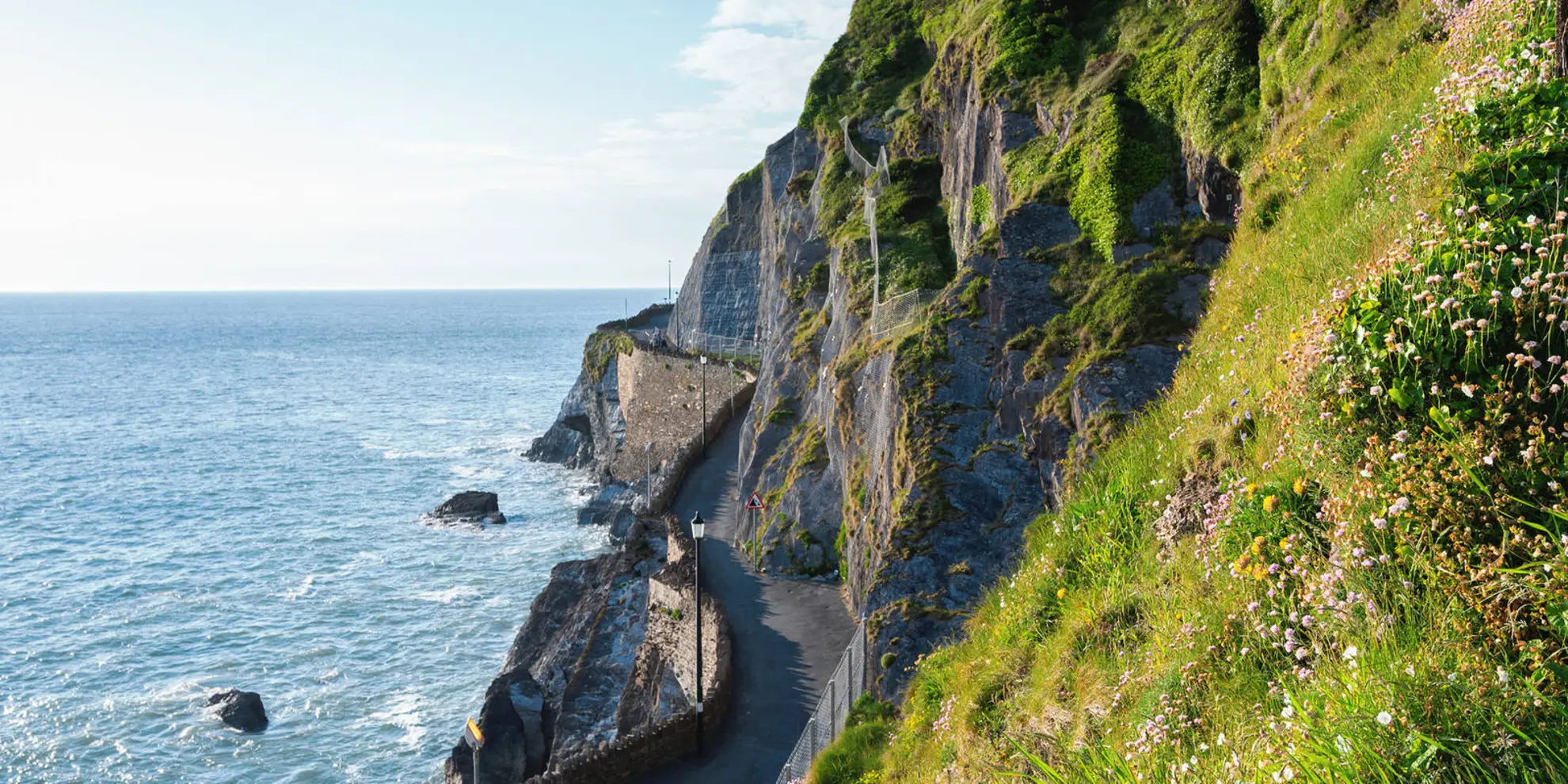 An image depicting the trail Ilfracombe and the Torrs Walk and its surrounding area.