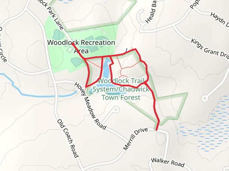 Hovey Meadow Pond Loop