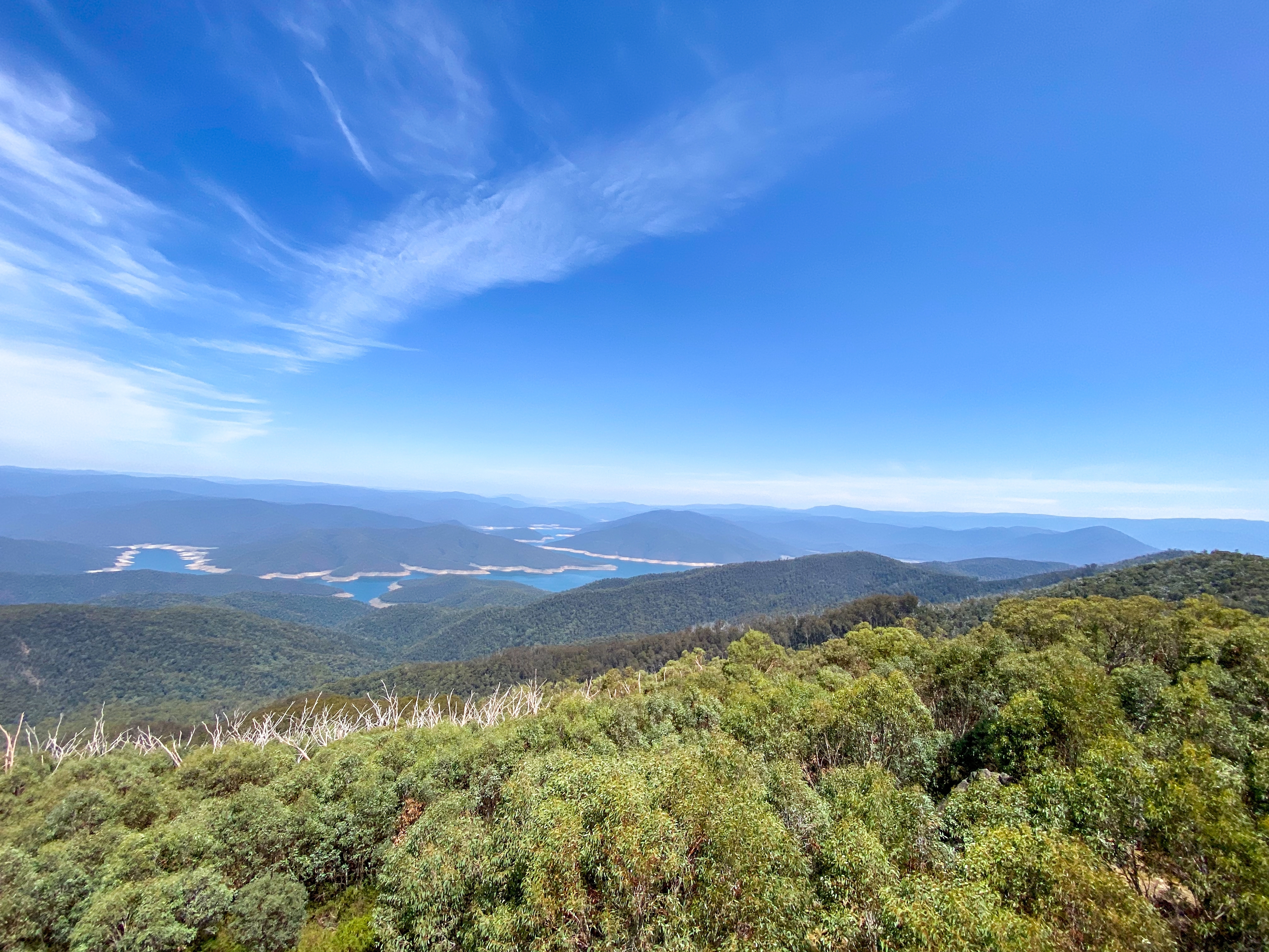 An image depicting the trail Benambra National Park and its surrounding area.