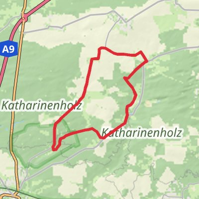 Cobbelsdorf and Worpen Loop mobile static map