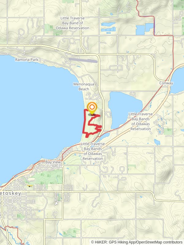 Old Baldy Trail and Petoskey State Park