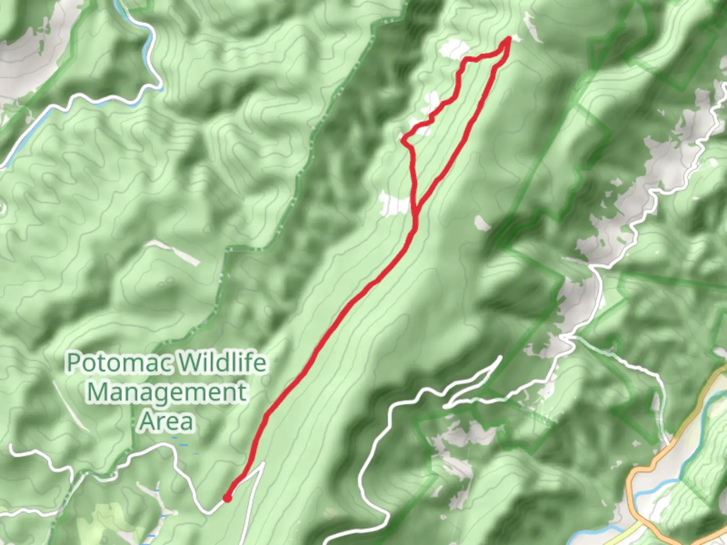 An image depicting the trail High Meadows Trail Loop and its surrounding area.