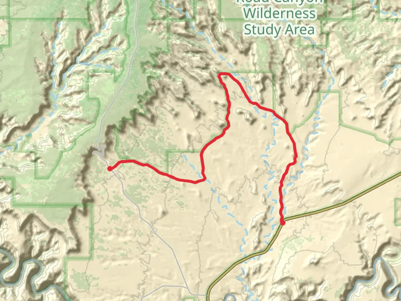 Valley of the Gods Road Walk