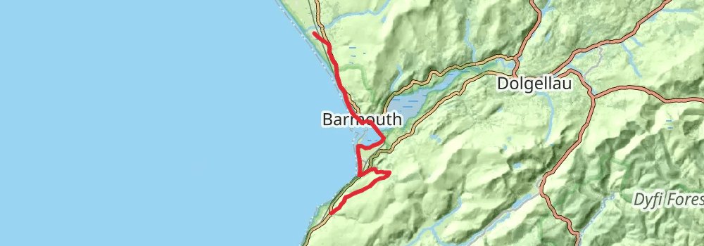 Wales Coast Path stage 30 Map