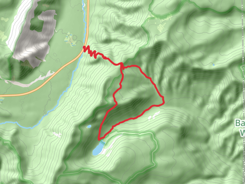 Badger Lake and Gunsight Butte Loop via Gumjuwac Trail