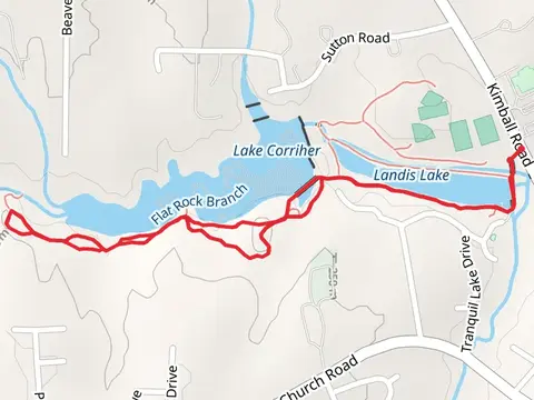 Blue Ridge and Raider Loop Trail - Landis Lake