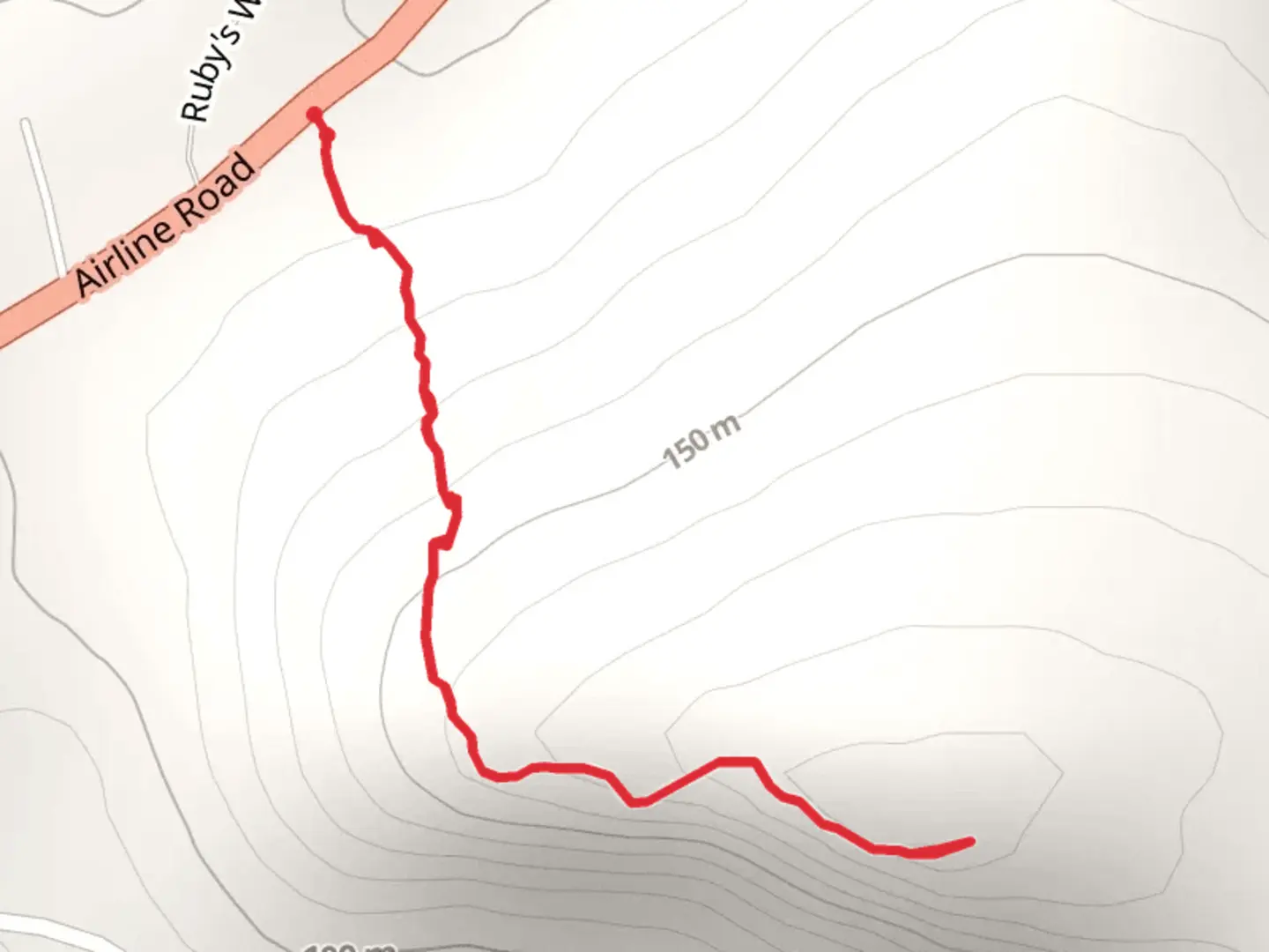 An image depicting the trail Parks Pond Bluff and its surrounding area.