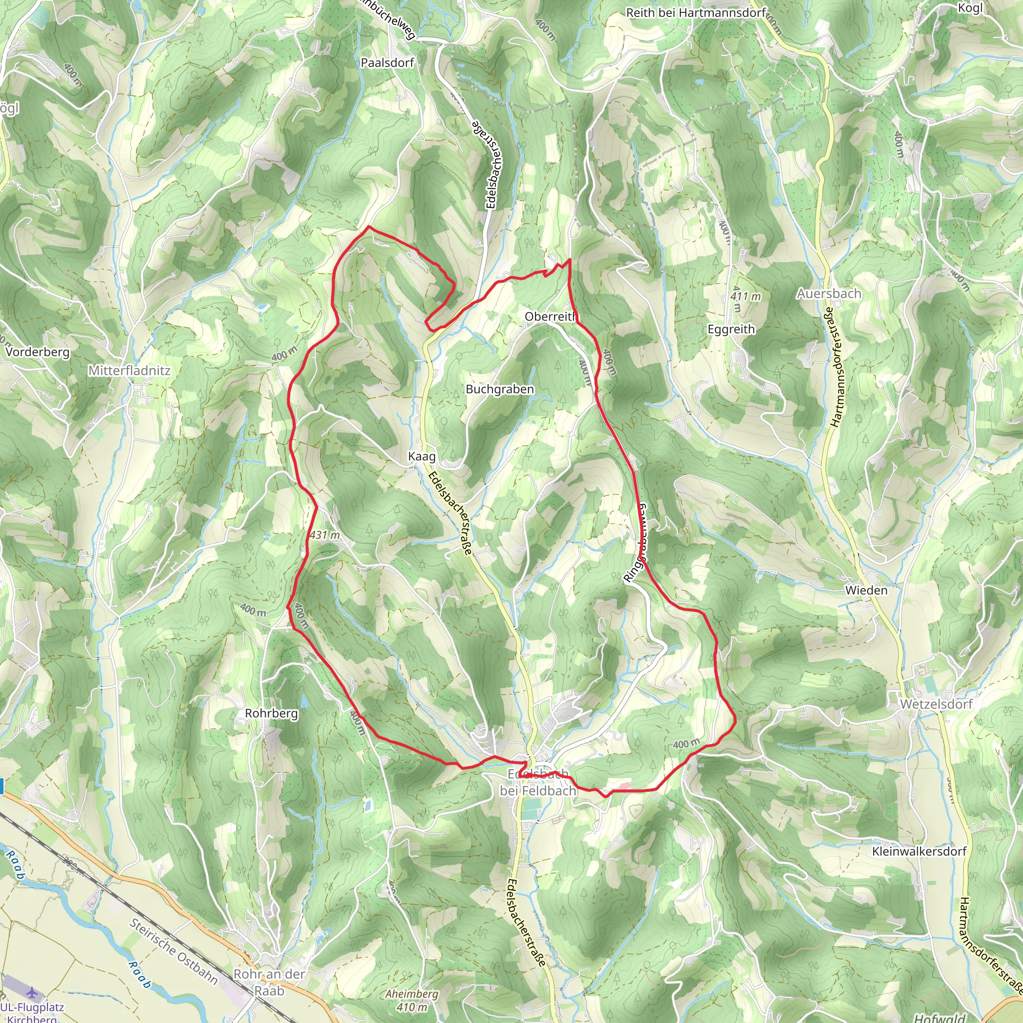 Tulpenwanderweg mobile static map
