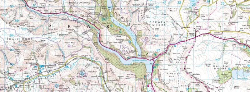 Ordnance Survey Great Britain (OSGB) on HiiKER