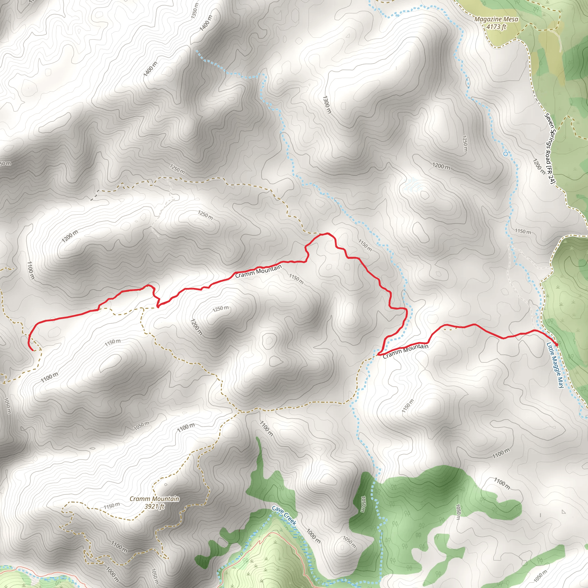 Little Maggie May and Big Maggie May mobile static map