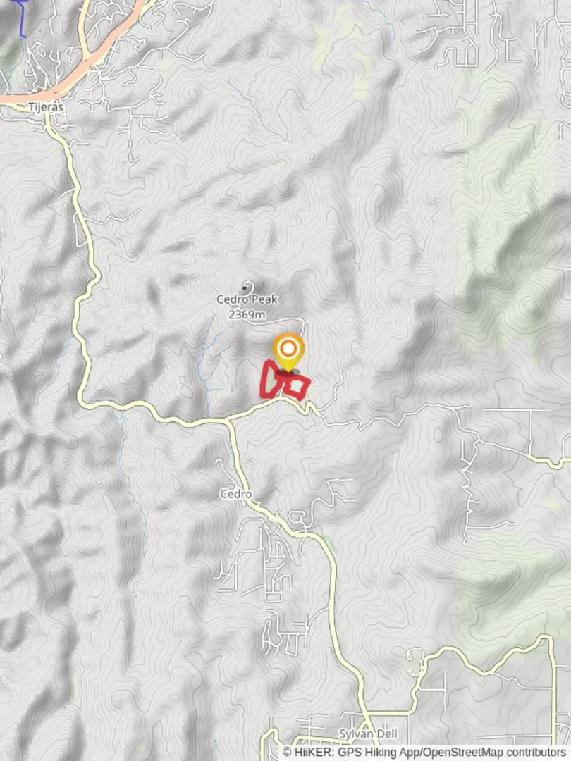 An image depicting the trail East and West Loop Trail and its surrounding area.