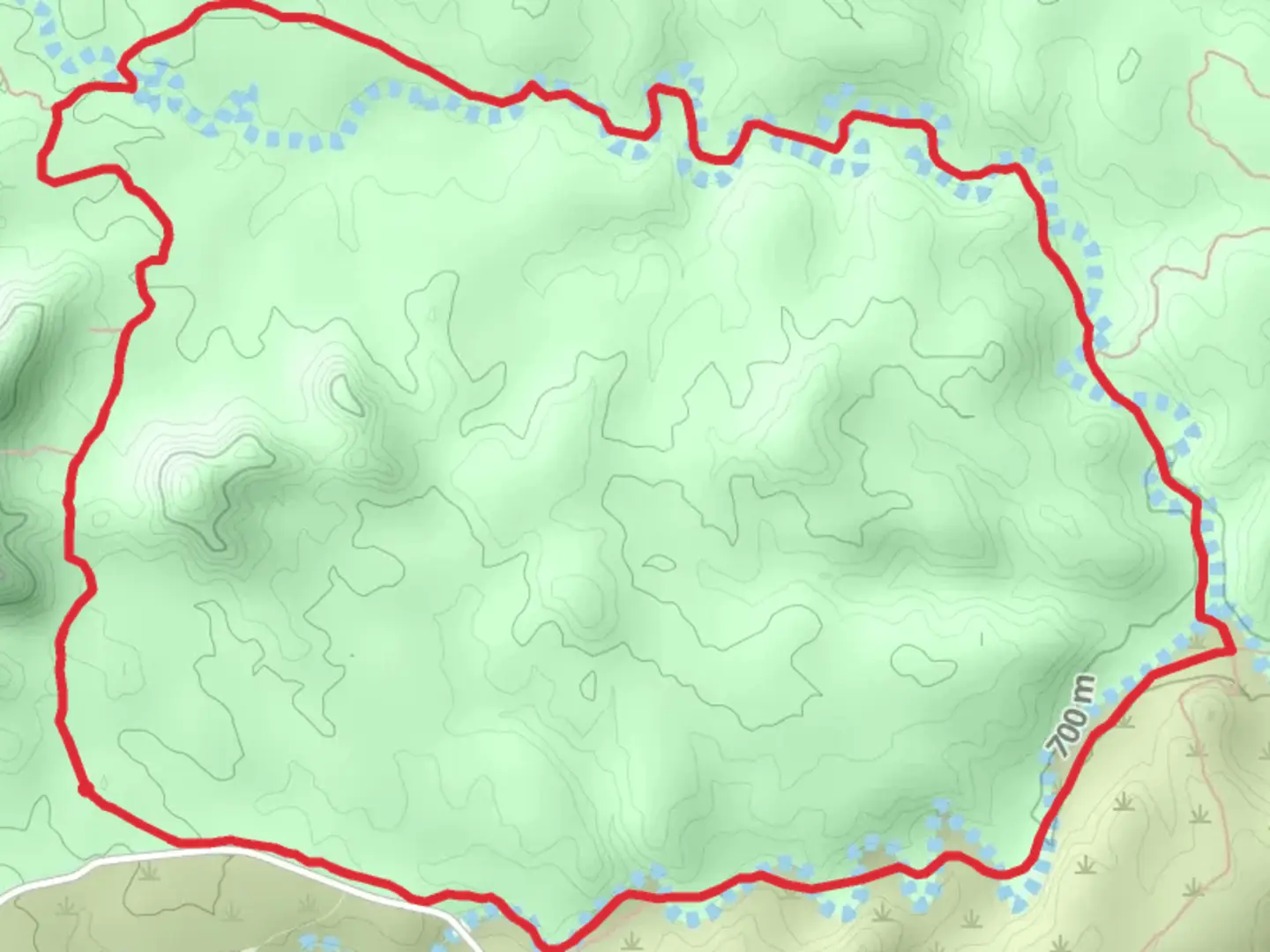 An image depicting the trail Trail D and E - Canyon Loop Trail and its surrounding area.