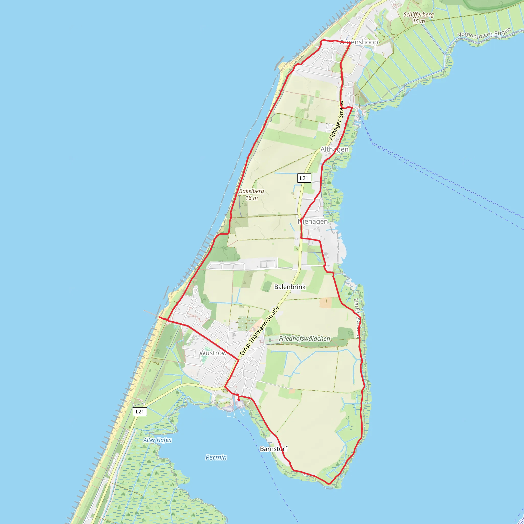 Bakelberg Loop mobile static map