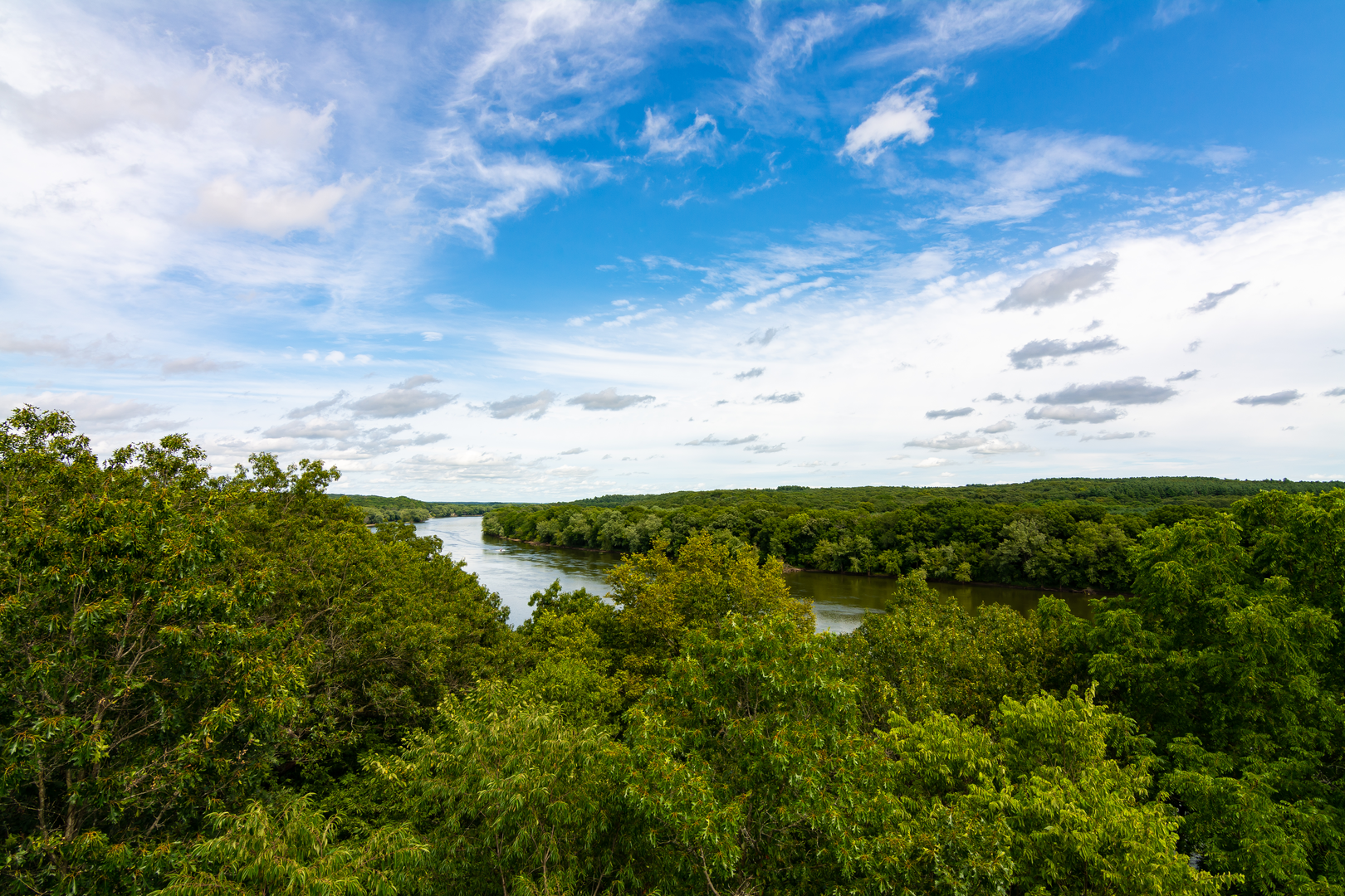 An image depicting the trail Hennepin Canal Parkway to ADT and its surrounding area.