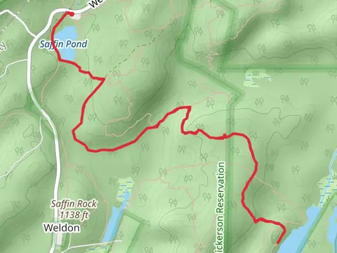 Saffin Pond to Beaver Brook