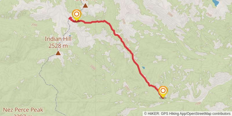 Watchtower Creek Trail stage 2 Map