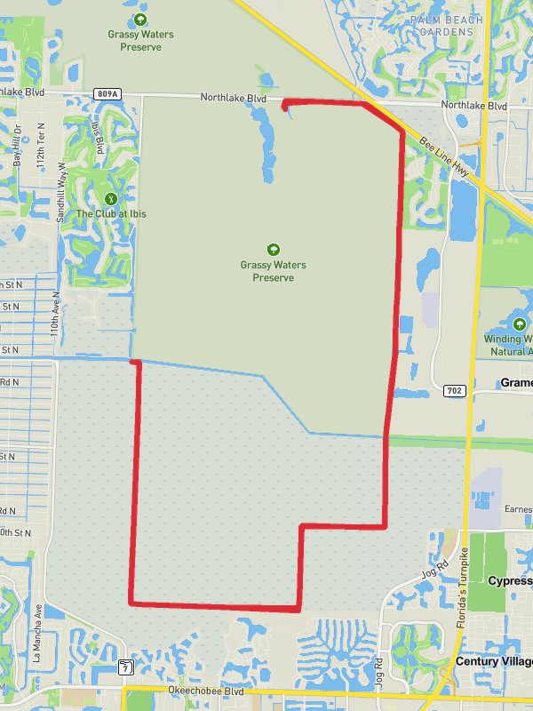 Owahee Trail - Grassy Waters Preserve