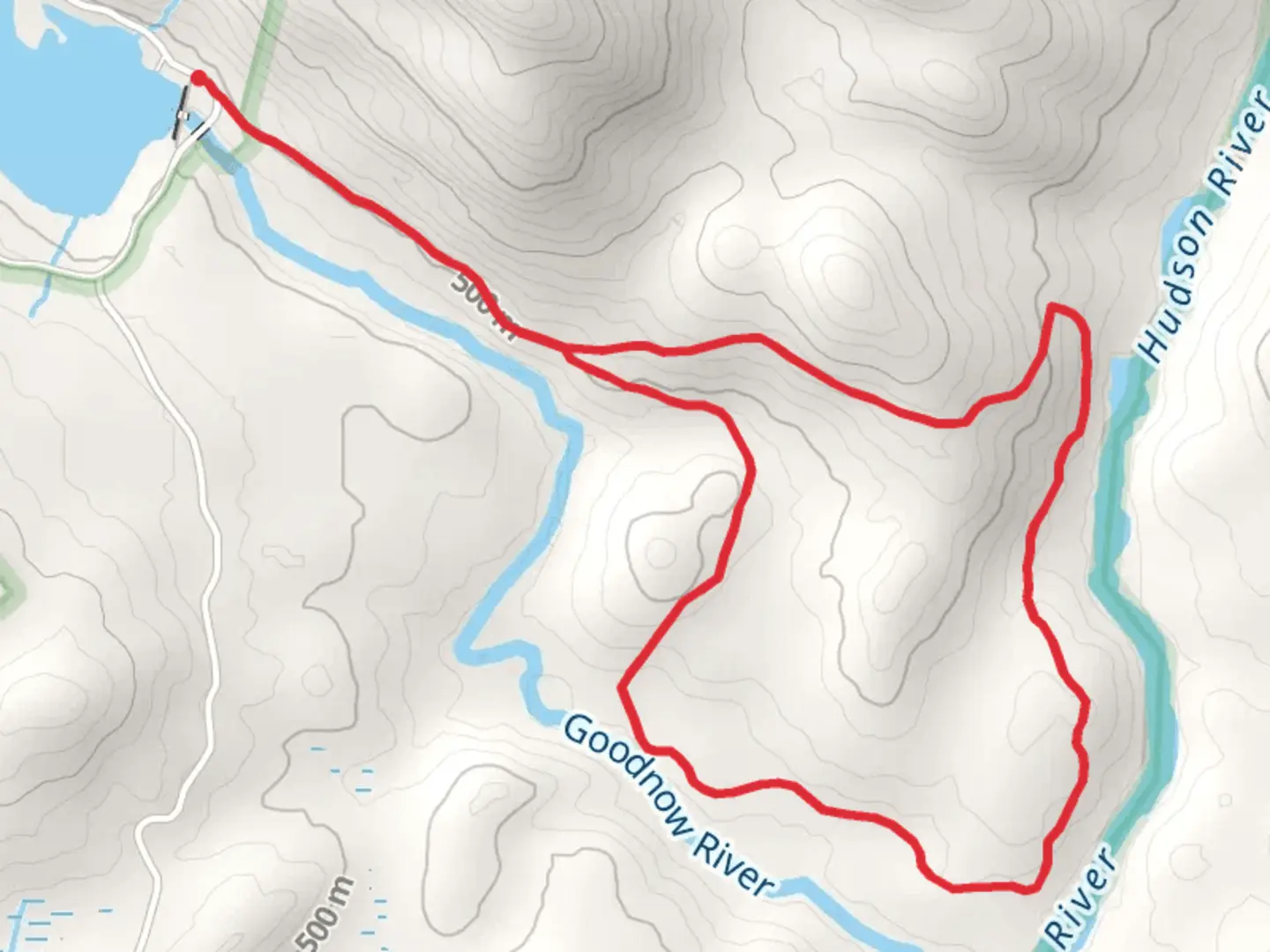 An image depicting the trail Upper Hudson Loop Trail and its surrounding area.
