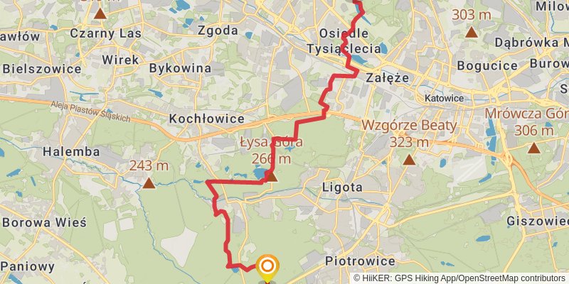 25th Pttk Anniversary Trail stage 6 Map