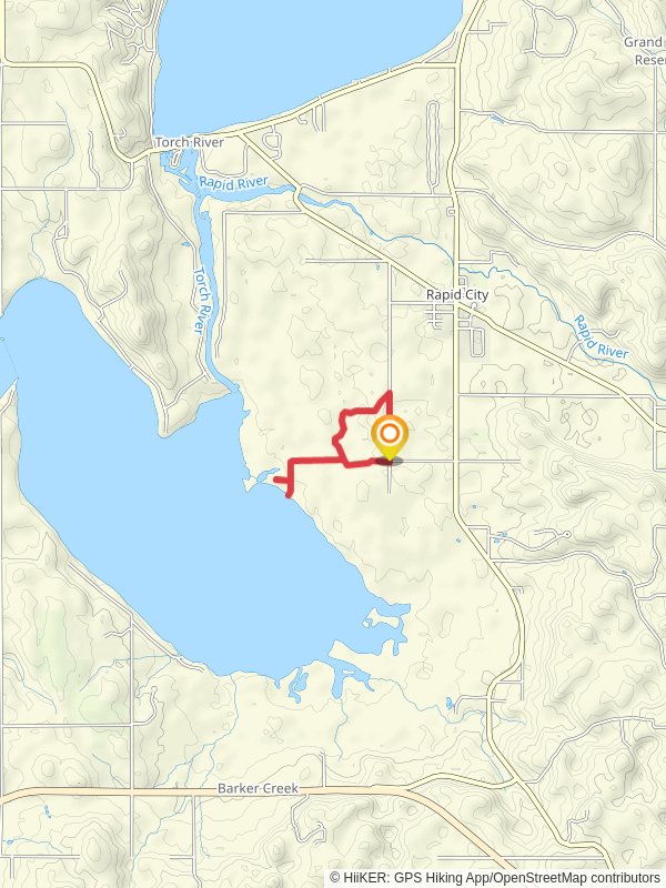 Skegemog Lake Wildlife Area North Shore Loop