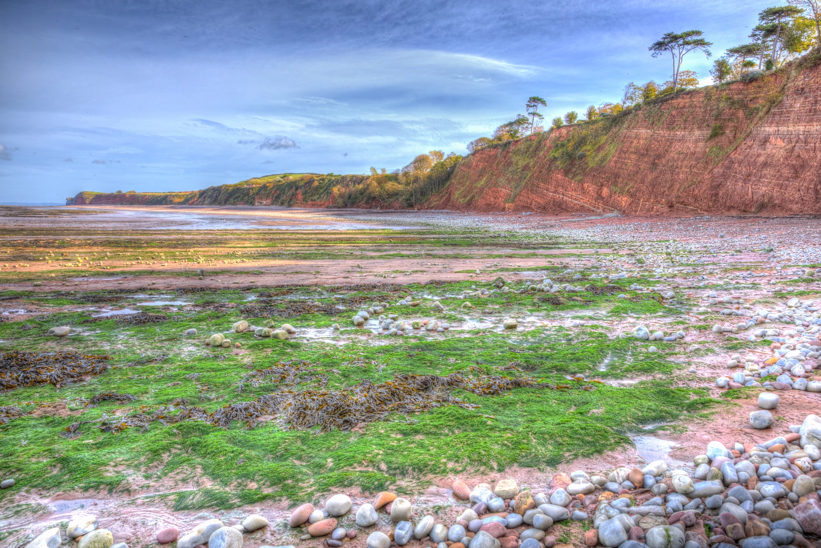 An image depicting the trail West Somerset Coast Path and its surrounding area.