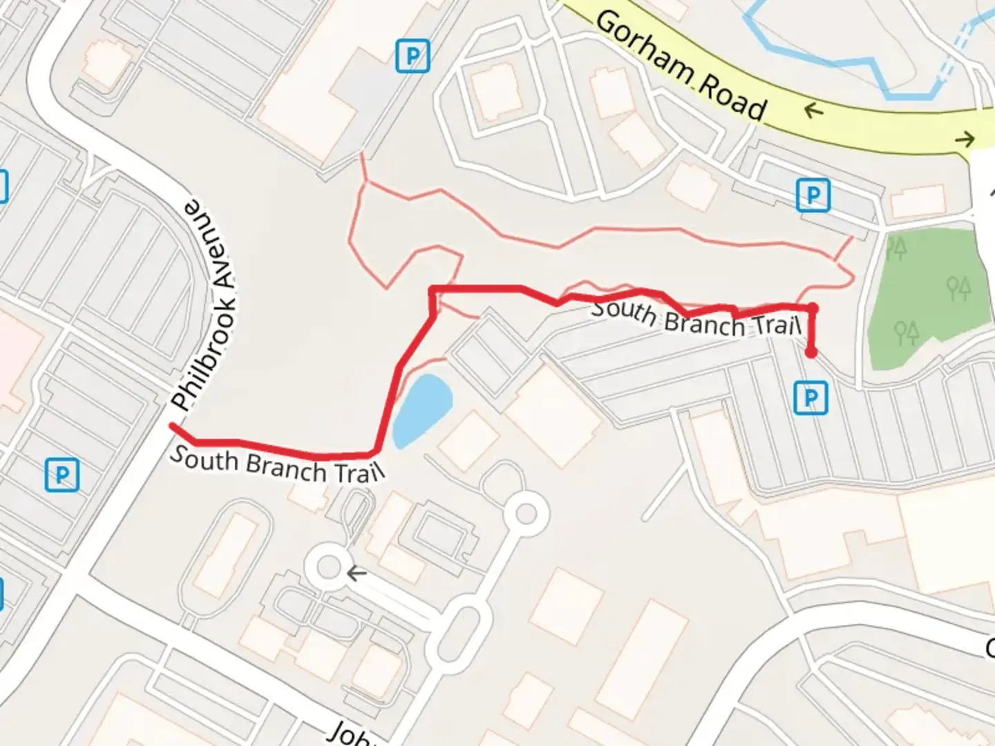 An image depicting the trail North Branch Trail and its surrounding area.