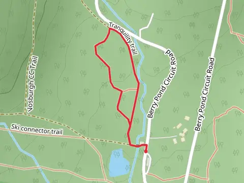 Parker brook via Tranquility Trail