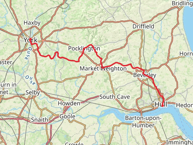 Wilberforce Way mobile static map