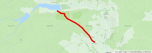 Riggs Moor - Great Whernside - Angram Reservoir and Scar House Reservoir stage 2 Map