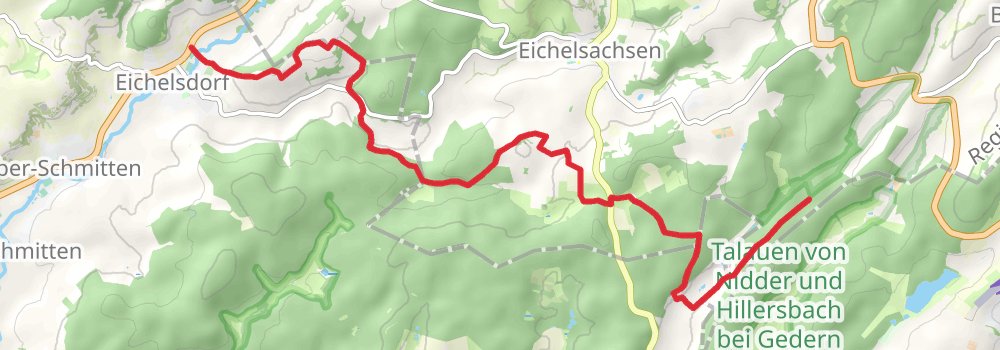 Vulkanring Vogelsberg stage 2 Map